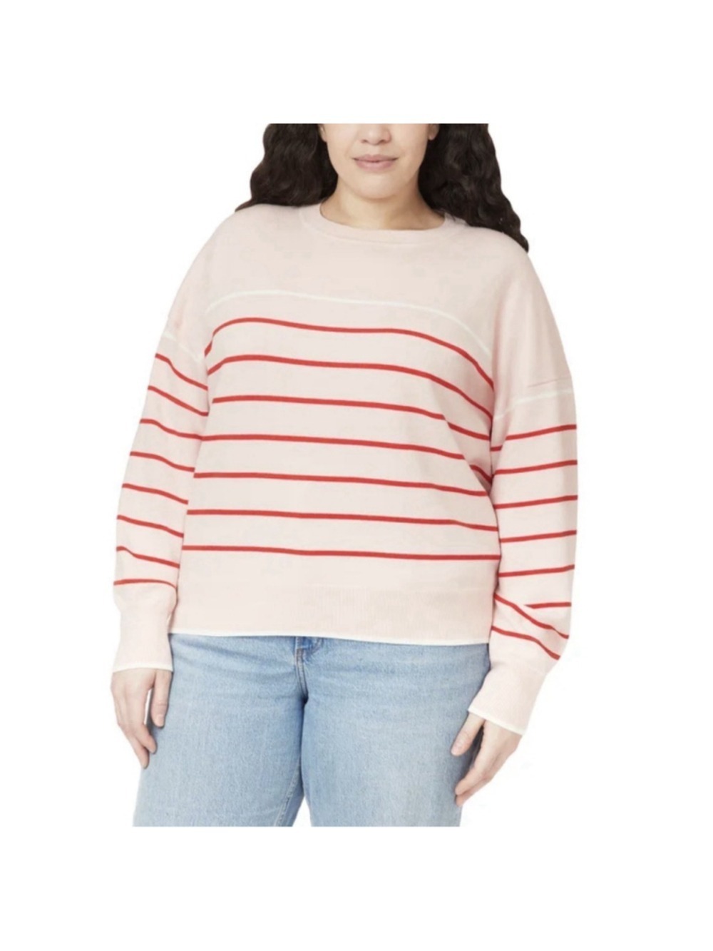 Scotch & Soda Pink/Red Striped Sweater - Size XL ✨ BNWT